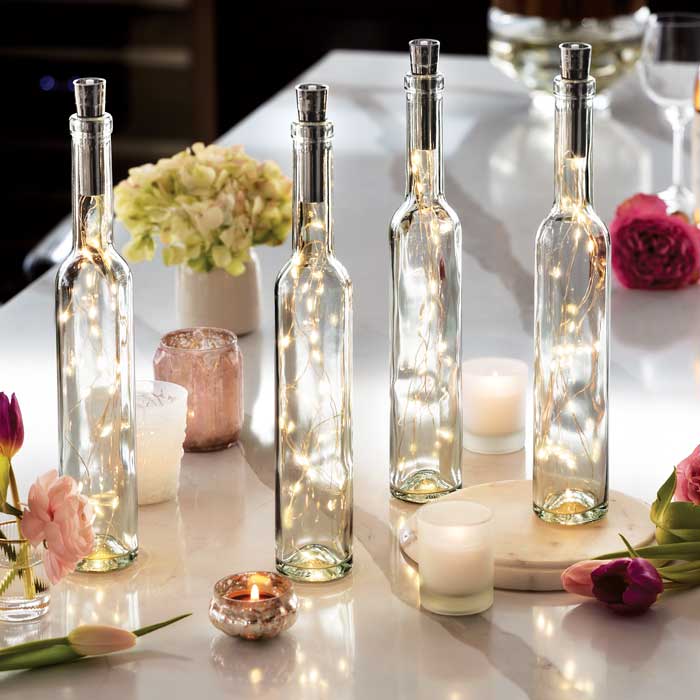 Twinkling Bottle Lights