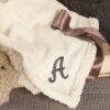 Monogrammed Baby Blanket