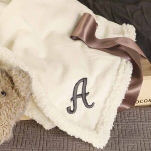 Monogrammed Baby Blanket