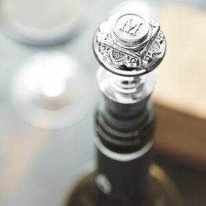 Monogrammed Wine Stopper