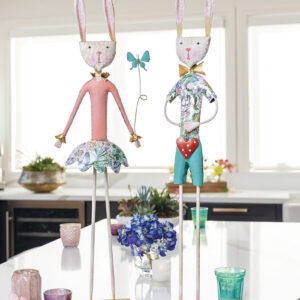 Savannah Metal Rabbits