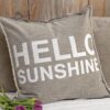 Hello Sunshine Euro Pillow