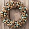 Speckled Egg & Vine Wreath