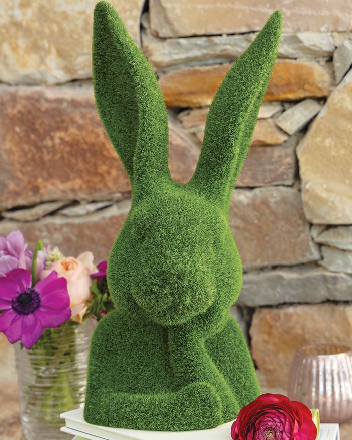 Thinker Garden Bunny