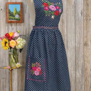 Dot & Flora Embroidered Apron
