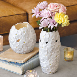 Ceramic Hydrangeas Vase Set