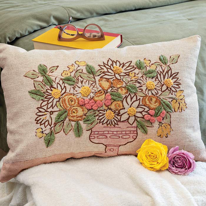 Floral Bouquet Pillow