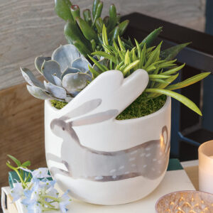 Leaping Hare Planter