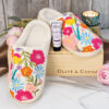 Bright Bouquet Slippers & Lotion
